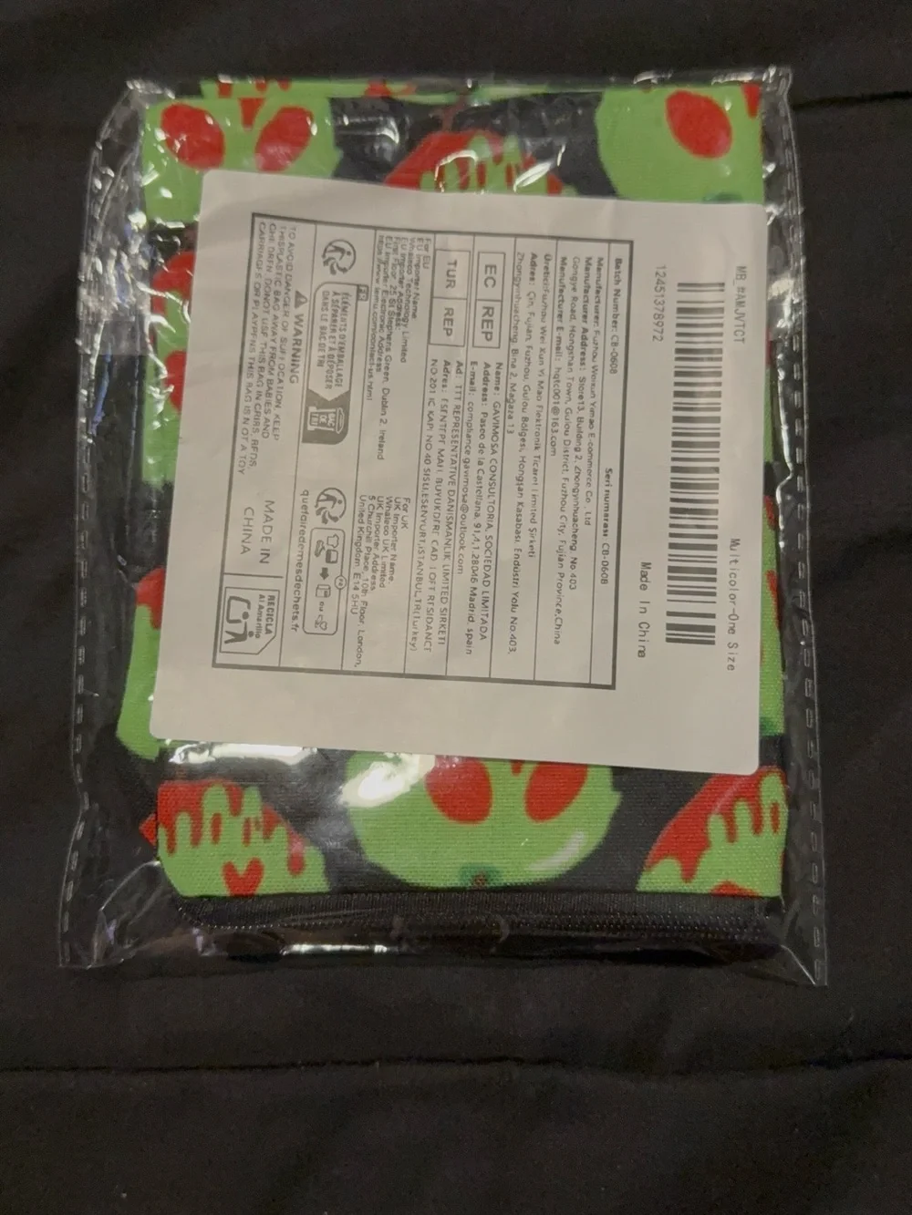 Poison Apple Makeup Bag